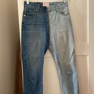 REVICE Two Tone Denim Jeans